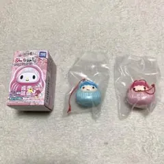 【サンリオキャラクターズ】ジャパぐるみ　フィギュア　リトルツインスターズ