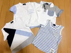 キッズ トップス コムサ　100㎝　4枚セット まとめ売りのサムネイル