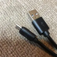30cm USB充電ケーブル Type-A↔︎Micro USB Type-B