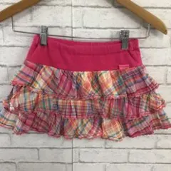◾️11.13 h768 メゾピアノ スカート 130 キッズ チェック