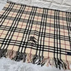 BURBERRY LONDON ノバチェックウール100% ひざ掛け - メルカリ
