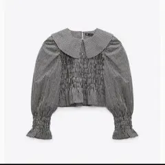 【最終値下】ZARA ギンガムチェック 長袖シャツ
