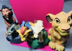 ライオン・キング フィギュア3体➕オマケ4体