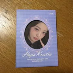 【数量限定】Hapa Kristin IVE ウォニョン トレカ