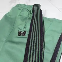 【美品】Needles トラックパンツ グリーンのサムネイル