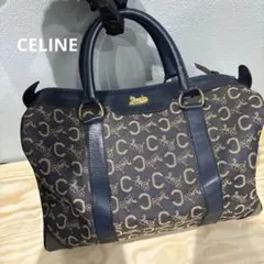 美品】CELINE マカダム柄 ボストンバッグ 馬車金具 - メルカリ