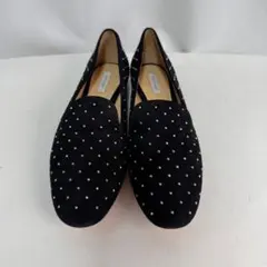 COLE HAAN スタッズ スエード フラットシューズ 7.5Bのサムネイル