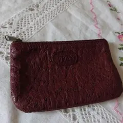 IBIZA*小さめポーチ♪オーストリッチ