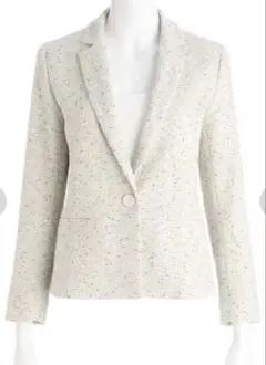 セオリーリュクススーツツイードスカートホワイト系36未使用