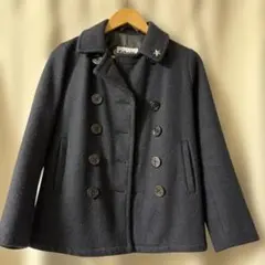 Schott ダークネイビー ピーコートのサムネイル