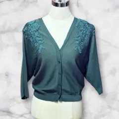 LUI'S 刺繍レースカーディガンのサムネイル