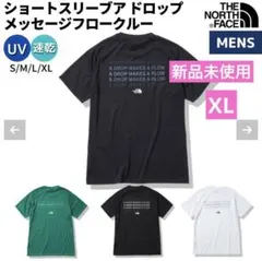 THE NORTH FACEショートスリーブ ア ドロップメッセージフロークルー