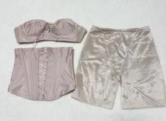 LUXY ベージュ ブライダルインナー D70 Lサイズ