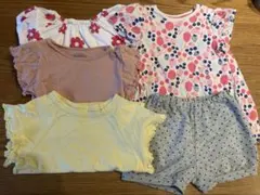 ユニクロ 西松屋他 Tシャツ ショートパンツ まとめ売り 90-100