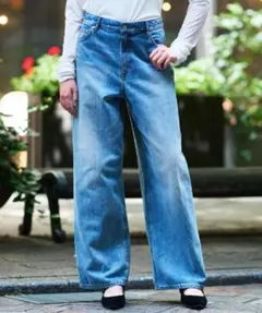 ワイドレッグデニム