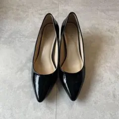 ロペピクニック　黒パンプス