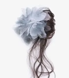 髪飾り 花 パール 結婚式 成人式 卒業式 七五三 和装小物 浴衣 お祭り