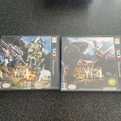 3DS モンスターハンター4＆4G 2つセット
