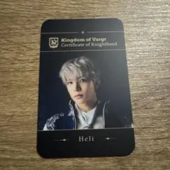 ヘリ　ヒスン　トレカ　ID カード　darkmoon