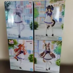 新品未開封 ウマ娘 マヤノトップガン他 フィギュア 4体セット