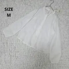 新品　earth music&ecology　ボウタイブラウス　入学　M