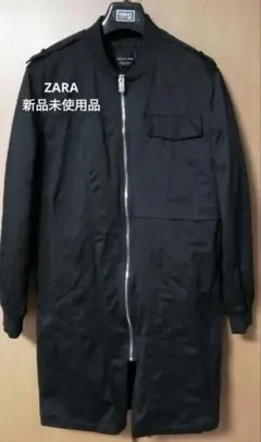 新品未使用 ZARA MAN ミリタリーコート / ザラ メンズ