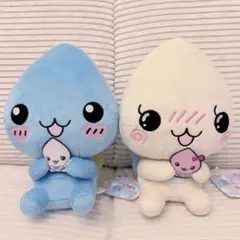 タグ付き 美品 しずくちゃん みるみるちゃん ぬいぐるみ 大 BIG 約40cm タグ付き 美品 しずくちゃん みるみるちゃん ぬいぐるみ 大 BIG 約40cm