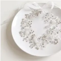 結婚式　ヘッドドレス