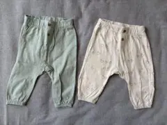 H&M ベビーパンツ 2点セット　6M/68cm