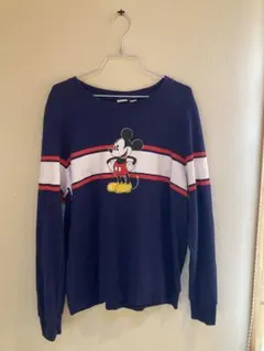 【90s】ミッキーマウス　90年代　スウェット　オールドディズニー