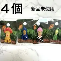 【新品未使用】こびとづかん　サンダルアクセサリー　　ジビッツ　4個　クロックス