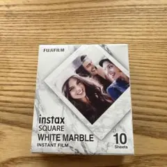 FUJIFILM instax SQUARE WHITE MARBLE 10