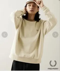FREDPERRY スウェット journal standard別注　ベージュのサムネイル
