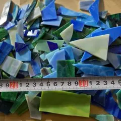 ステンドグラス用 ガラス端材