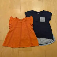 西松屋 半袖トップス2着セット 100cm 110cm