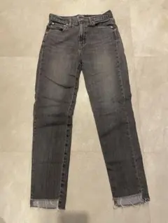 PLST グレー デニムパンツ XS