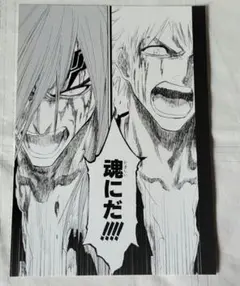 剛*史様 BLEACH 最終話 複製原画・原稿 - メルカリ