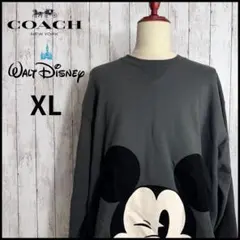 【美品・コラボ】Disney × COACH ウィンクミッキークルーネックのサムネイル