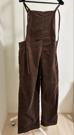 【美品】オーバーオール サロペット ブラウン Sサイズ