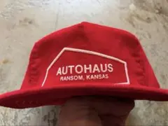 超激レアUSA製デッドストックヴィンテージコーデュロイ企業系トラッカーキャップ