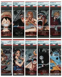 麦わらの一味加入順】PSA10 連番 ワンピース 25周年エディション