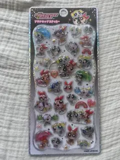 【正規品】プチドロステッカー　パワーパフガールズ