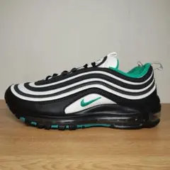 NIKE AIR MAX 97 BLACK/WHITE/EMERALD 27