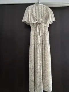 dazzlin バックリボンプリントワンピース