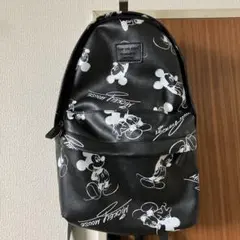ミッキーマウス プリント リュック