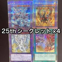 ミラジェイド　ルベリオン　アルビオン　烙印融合　25thシークレット　シク 2025年最新】氷剣竜ミラジェイド 25thの人気アイテム - メルカリ