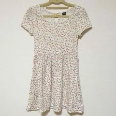 【w closet】小花柄ワンピース