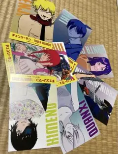 非売品 チェンソーマン展 購入特典 イラストカード　ポストカード　７枚セット