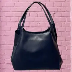 00's vintage 【SALE】ネイビー バッグ シンプル カジュアル