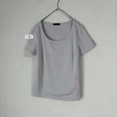 iCB スーペリアジャージー Uネック 半袖 プルオーバー Tシャツ 無地のサムネイル